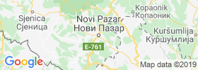 Novi Pazar map